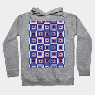 Simpe Square Pattern Hoodie